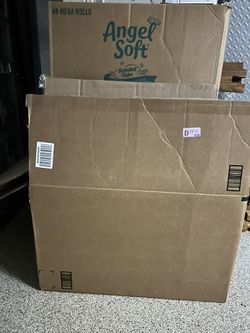 11 Large, Medium and Small Cardboard Boxes. 