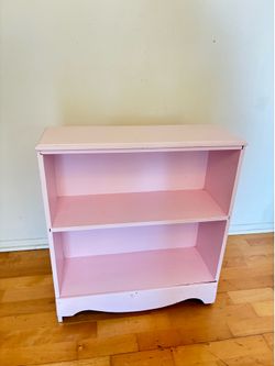 Small Pink Bookcase