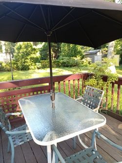 XL Deluxe Outdoor Table Set