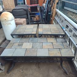 TABLES SLATE TOPS