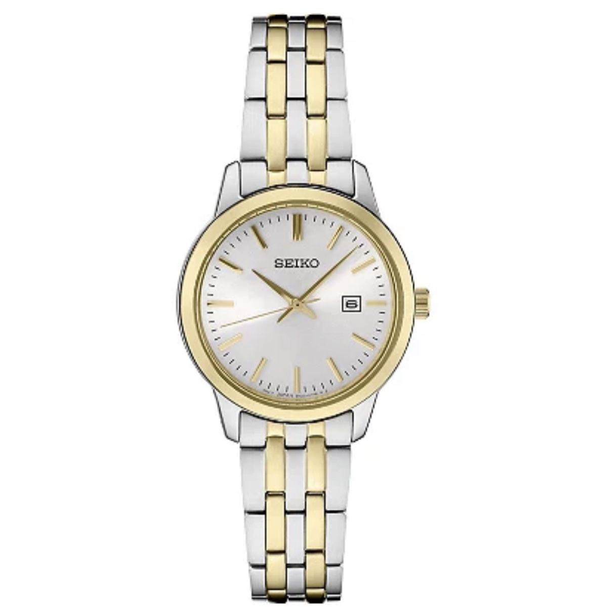 SEIKO Two-Tone ESSENTIALS Stainless Steel Women's Watch - SUR410