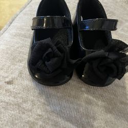 Black Baby Shoes
