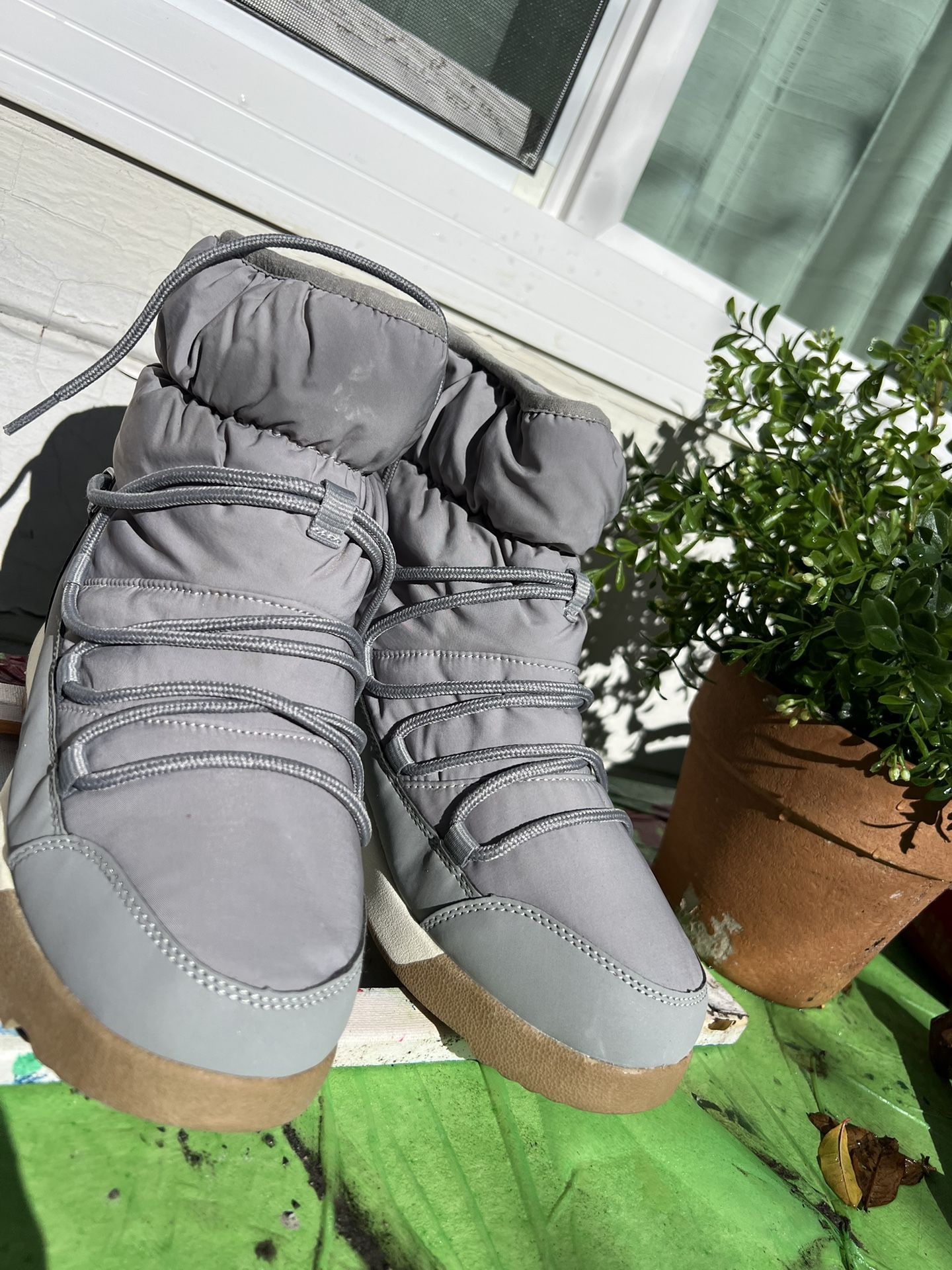 Botas De. Nieve. Lluvia. De Mujer. Saze. 8. Gris