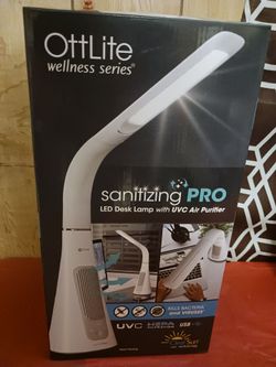 New Sanitizing Pro LED desk lamp with UVC Air Purifier $100
