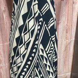 tropicale Hawaiian 🌺🏝️👗🏝️long maxi dress ! Size Xl /one size 