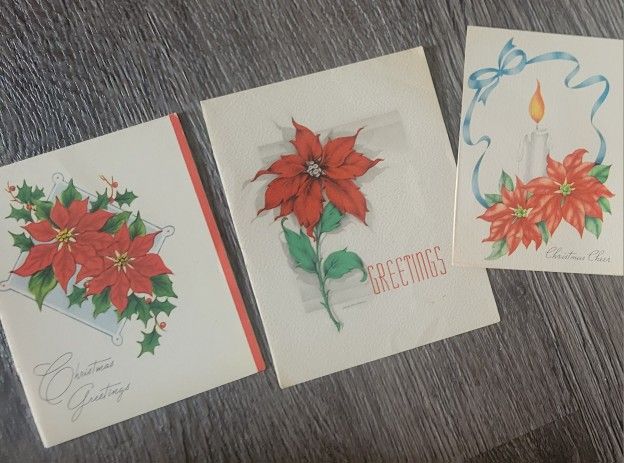 Three Christmas Greeting Cards