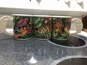 Jungle Theme Ceramic Mugs