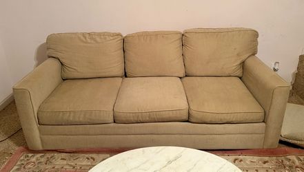 Beige couch