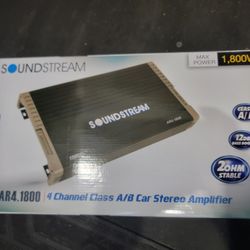 SOUNDSTREAM 4 CHANNEL AMPLIFIER