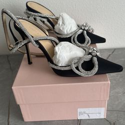 Mach & Mach Black Heels