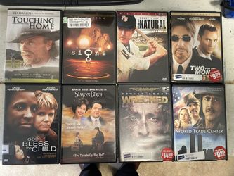 8 DVD’s $10 All