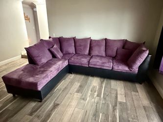 Sectional and Loveseat Set