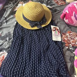 New kids sundress with Hat