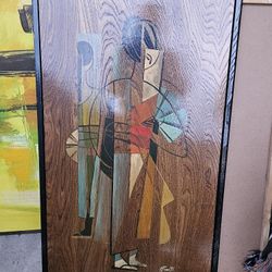 Paint Picture On WOOD FRAME 