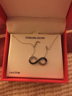 Infiniti Necklace Sterling Silver