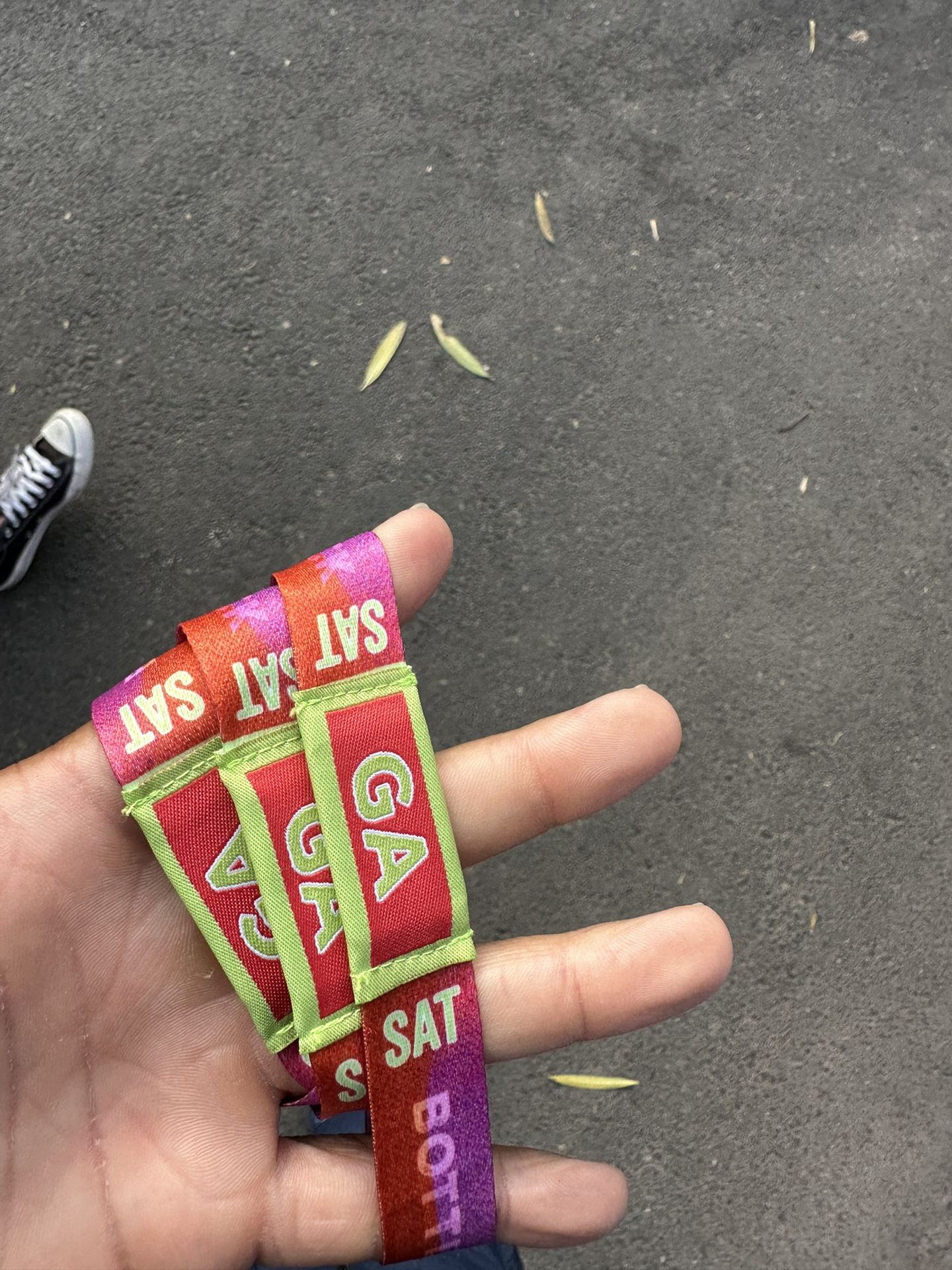 BottleRock Saturday Ga Wristbands For Sale