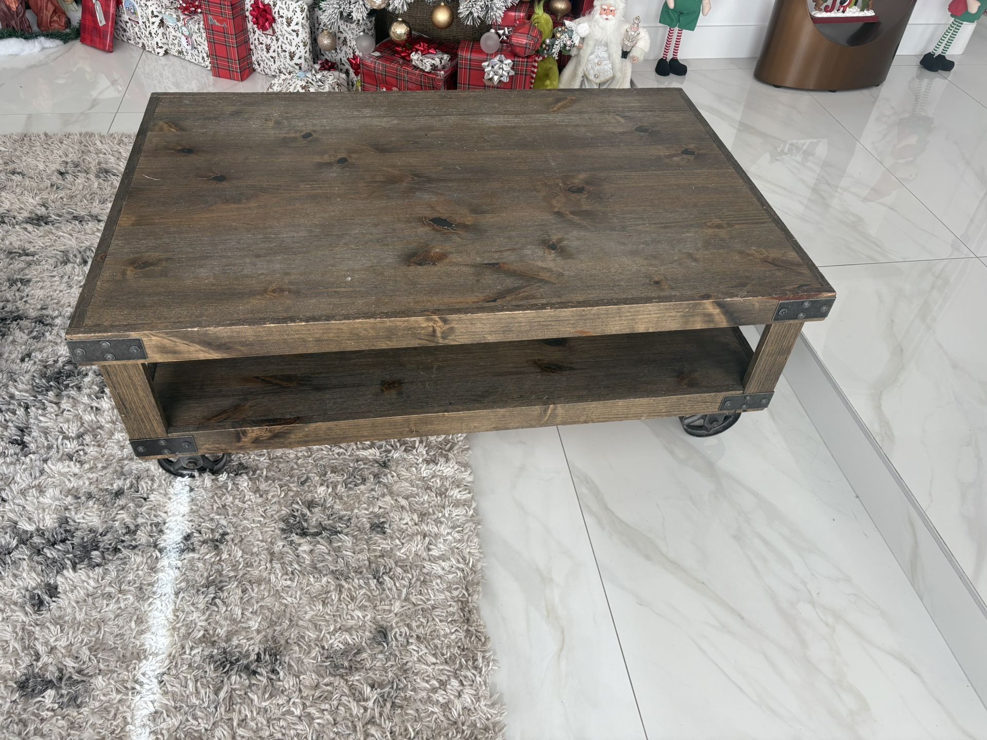 3 Piece Set Coffee Table And 2 End Tables