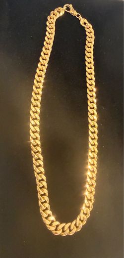 14 KT Cuban Chain
