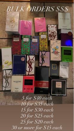 Perfume collection bulk sale $$$