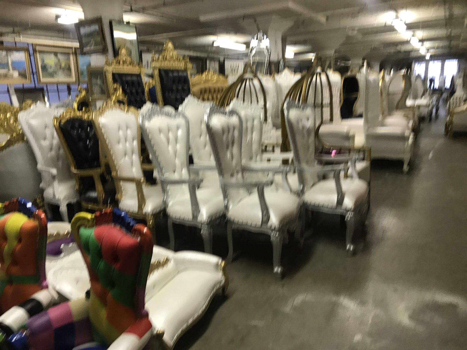 Beautiful throne chair.$1800 each. Best offer