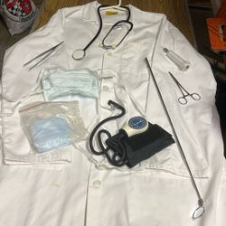 Doctor’s Jacket w/ accessories Costume 