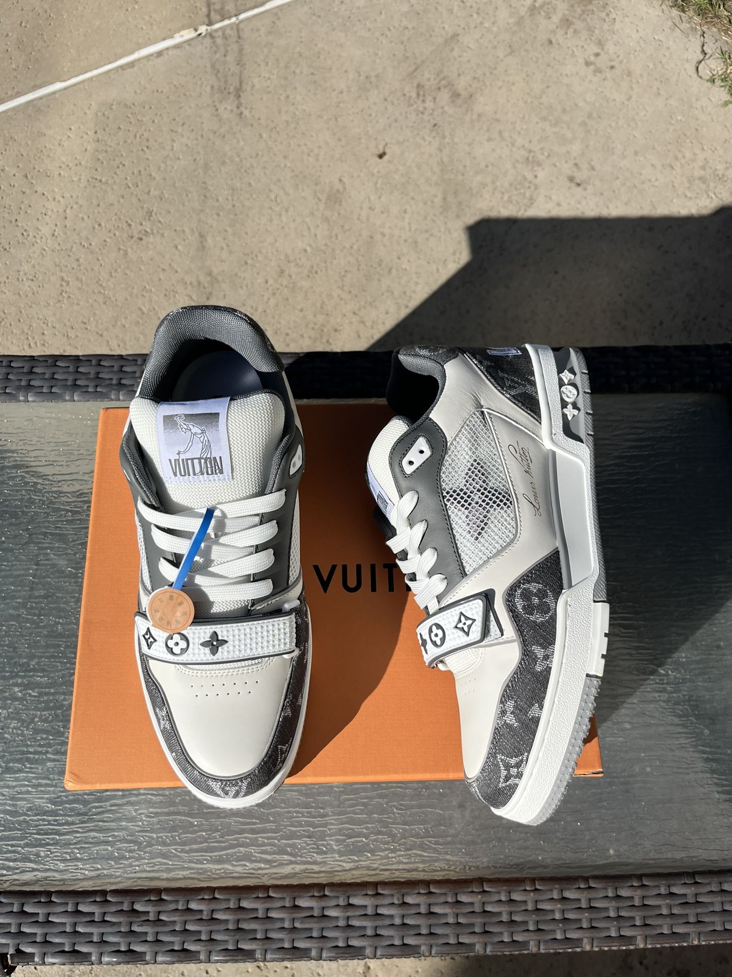 Grey Lv Trainers