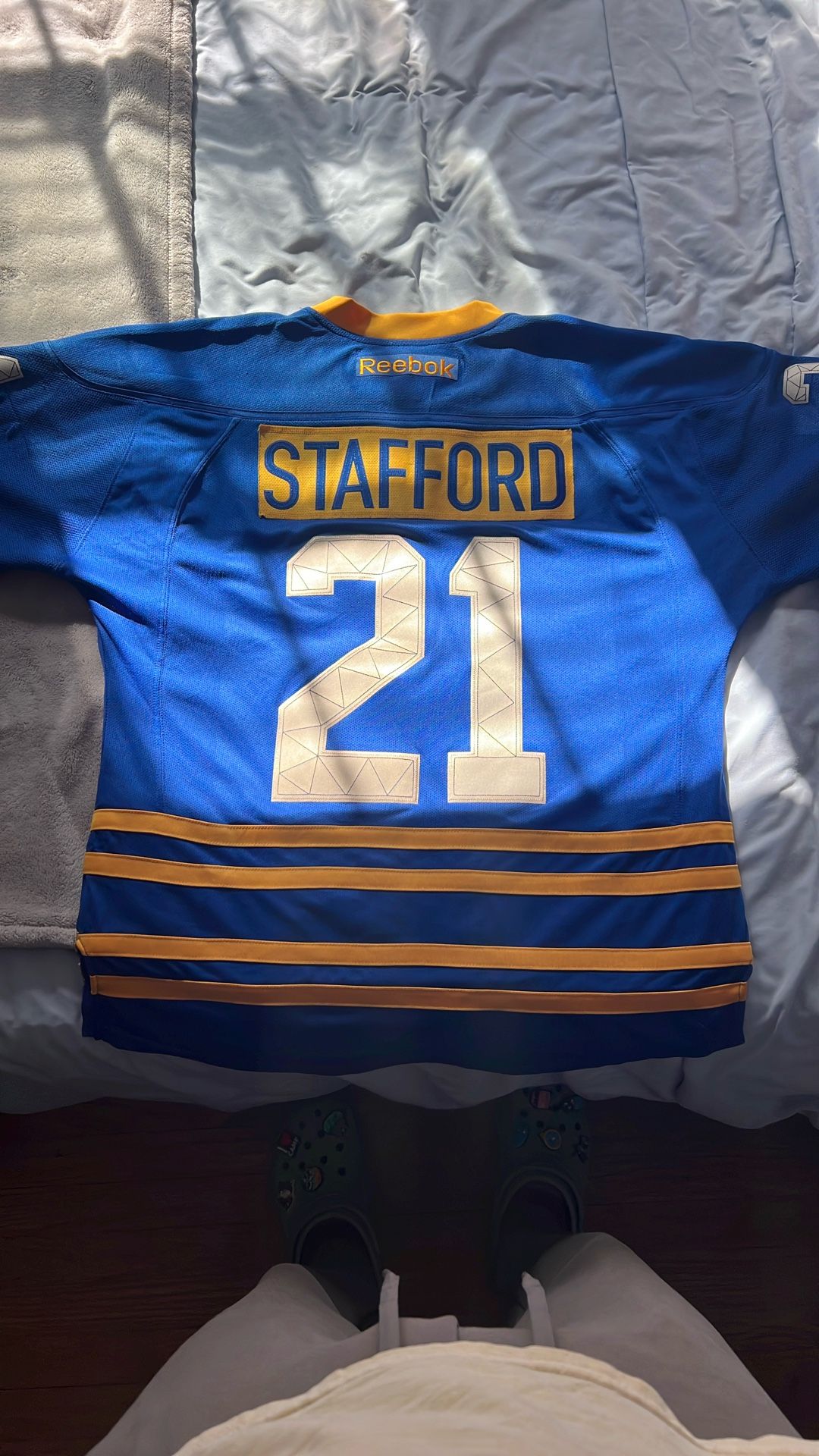 Buffalo Sabres Reebok Stafford Jersey
