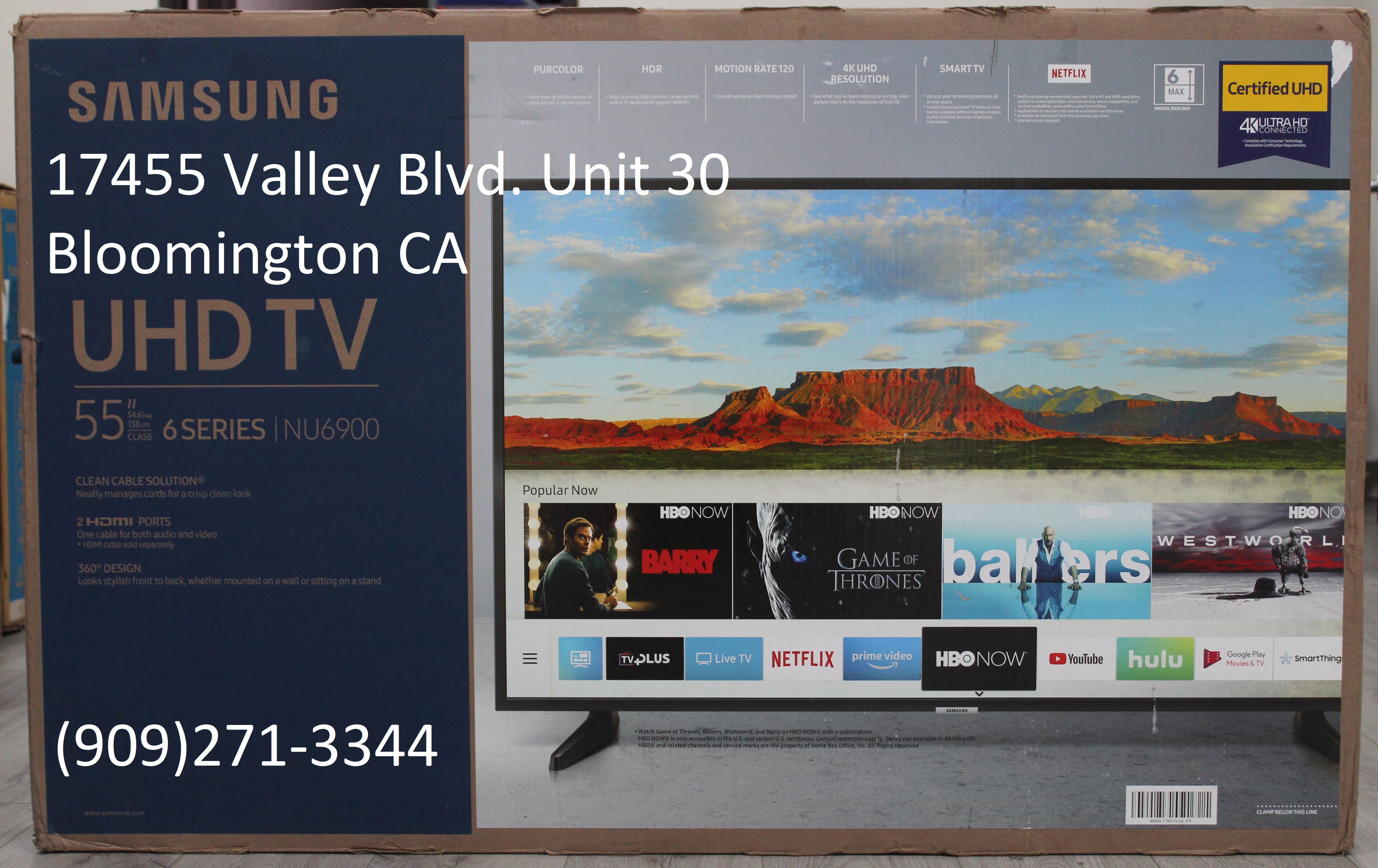 Samsung 55" NU6900 4K UHD Smart TV (50$ Financing available)