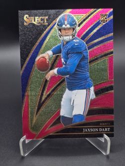 2025 Panini Select Jaxson Dart Pink Glitter /15