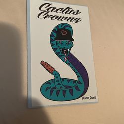 Diamondbacks Snake Fitted sticker 