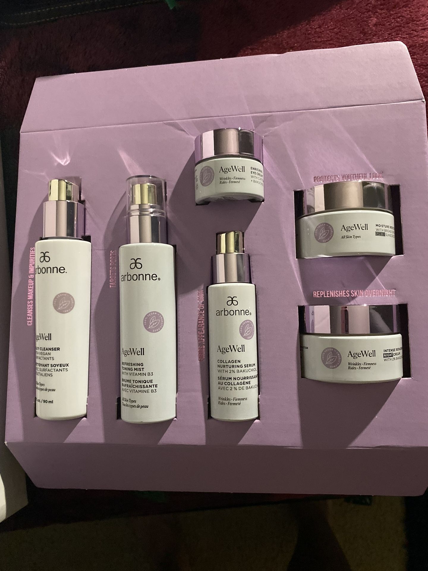 Arbonne Age Well Set $210