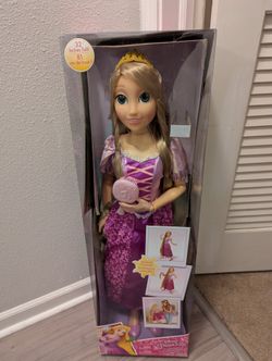 Disney Princess 32 inch Playdate Rapunzel Fashion Doll with Sharable Accessories