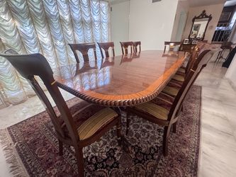 Dining room set plus 12 chairs