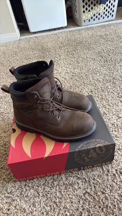 Wolverine waterproof steel toe boots