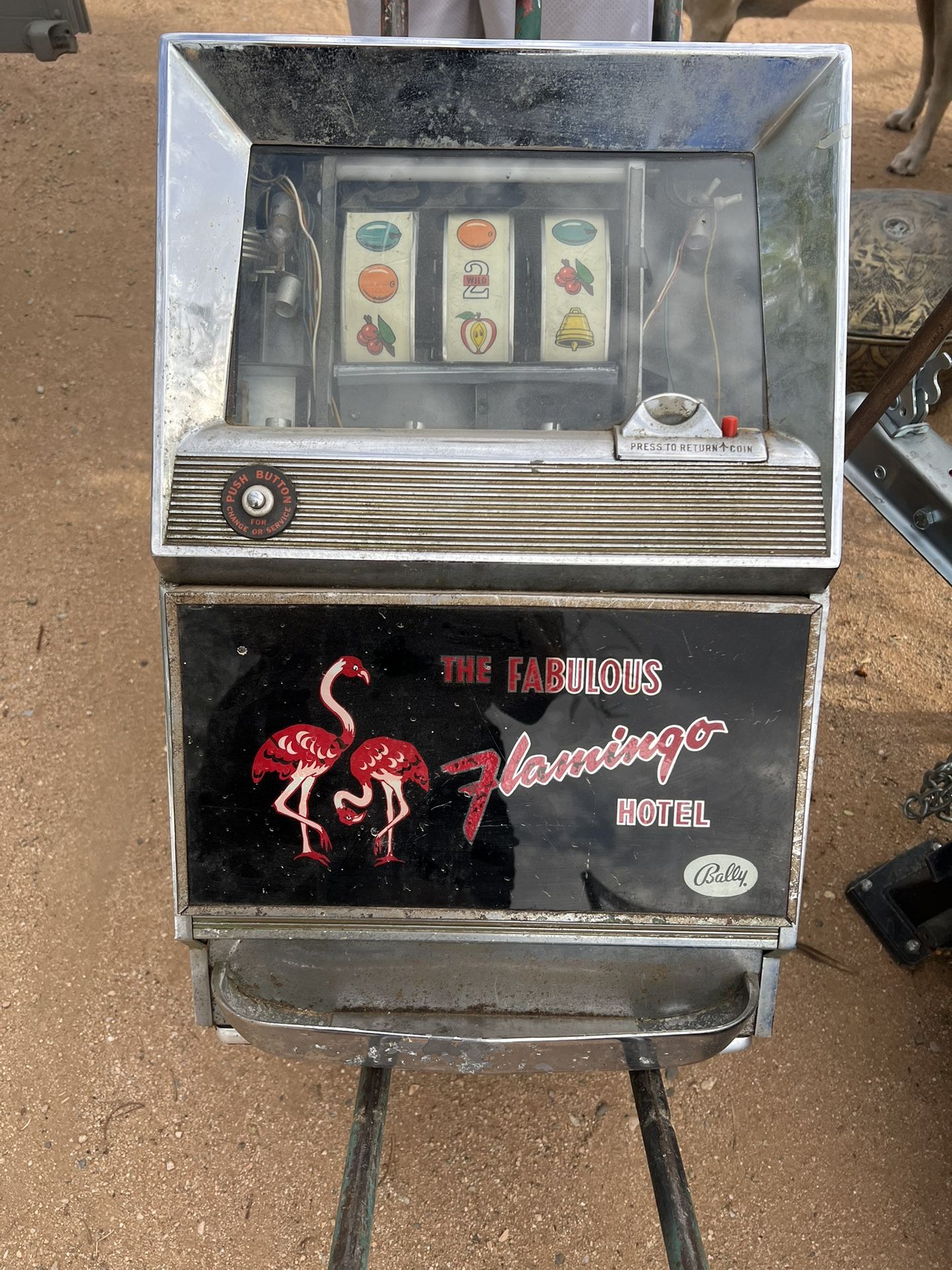 Flamingo Slot Machine Vintage 