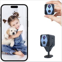 Hidden Camera, 4K Spy Camera, WiFi Mini Nanny Cam with 100-Day Standby, Smart Motion Detection, Real-Time Recording, Auto Night Vision, Cloud & TF Sto