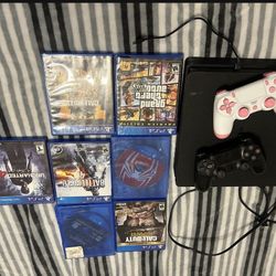 PS4 Console With games