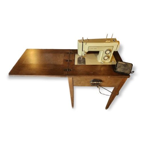 Sears Kenmore Model 5186 Sewing Machine Folding Desk with Foot Pedal BEST OFFER