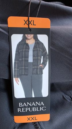 Banana Republic Shirt Jacket Small XL Xxl New Price Firm Corona92879 