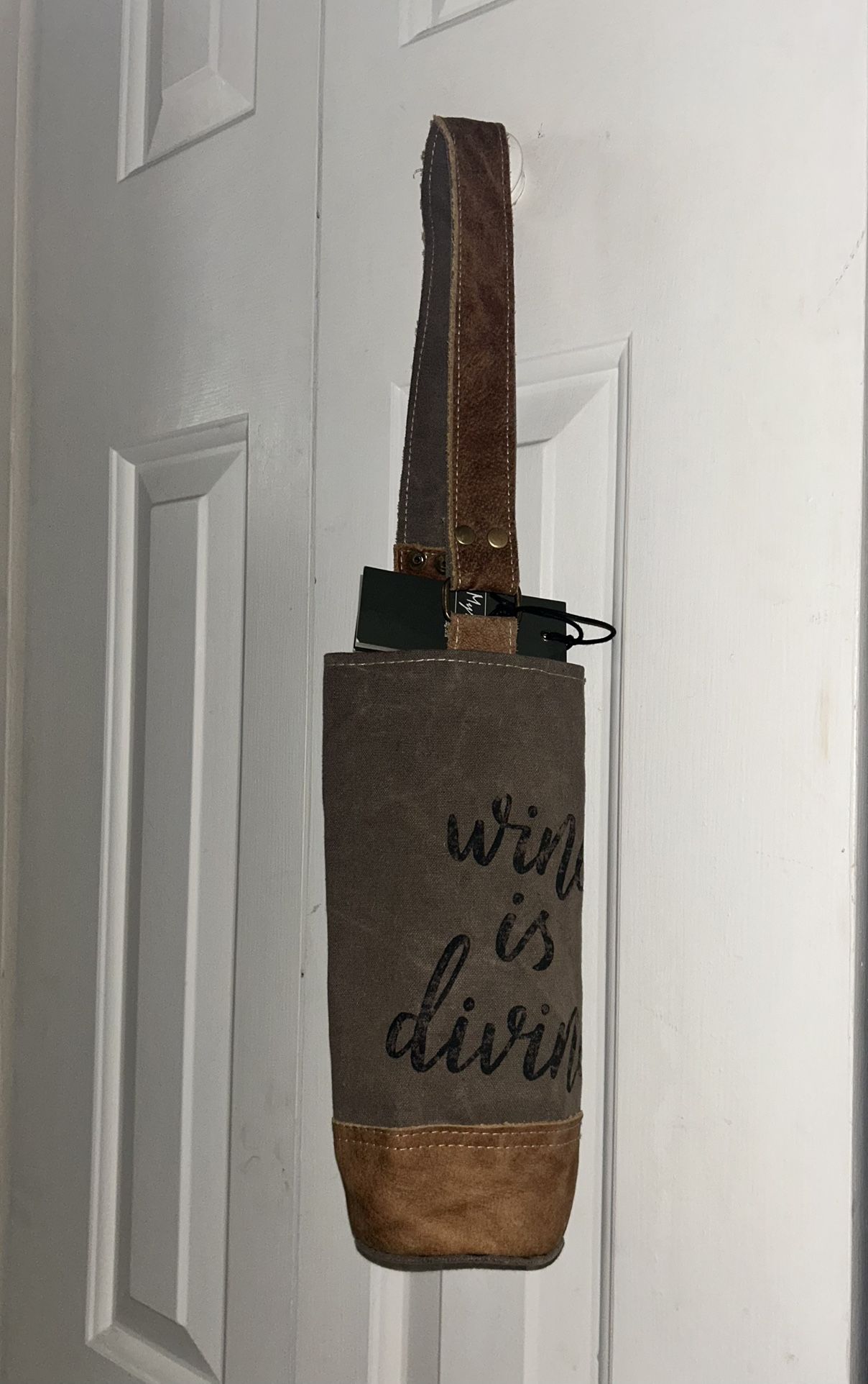 MYRA wine carrier tote NWT