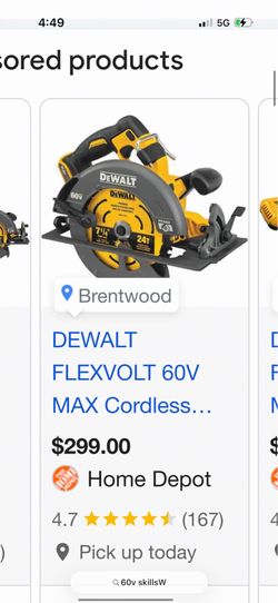 7 1/4 circular saw flex volt