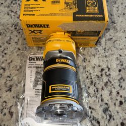 NEW DEWALT 20VOLT XR ROUTER. TOOL ONLY NEW 