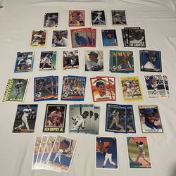 Bo Jackson And Ken Griffey Jr Baseball Cards
