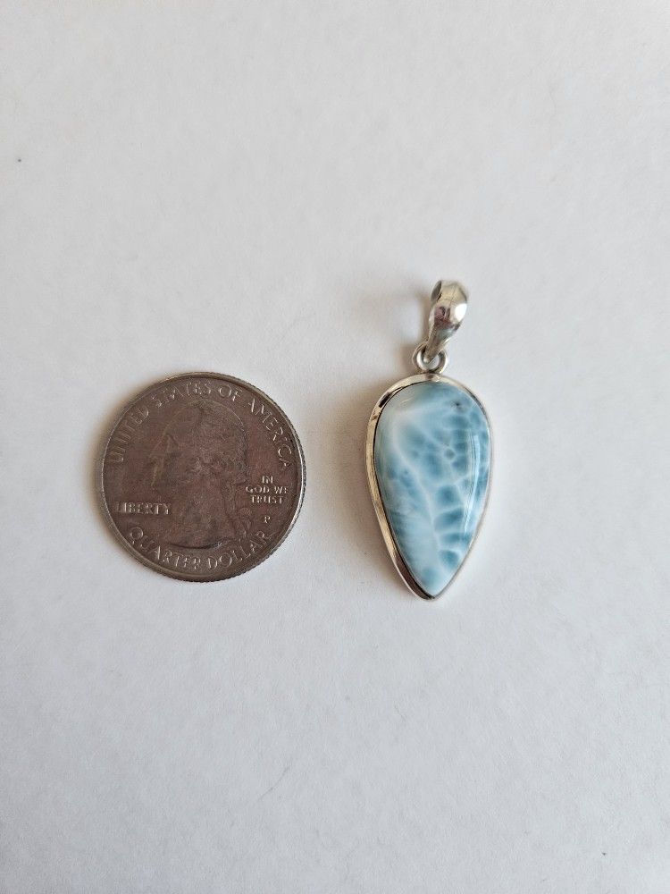 Larimar Pendant