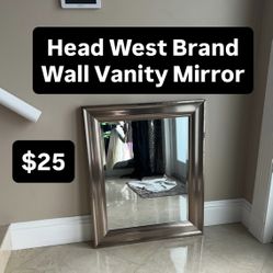 Head West Brand Wall Vanity Mirror (1 Available) Pickup Today Available 