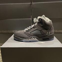 Jordan 5 wolf grey
