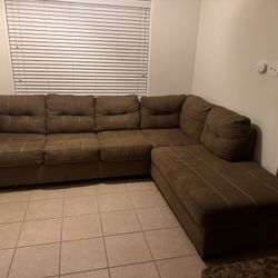 Brown fiber Couch