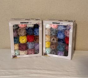 Bernat velvet minis, assorted