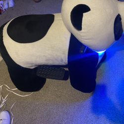 Large animal toy plush electric ride on toy 