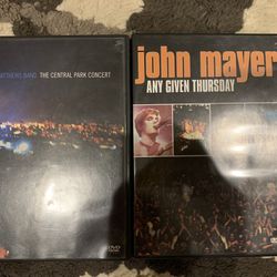 John Mayer And  Dave Mathew Concert DvdS